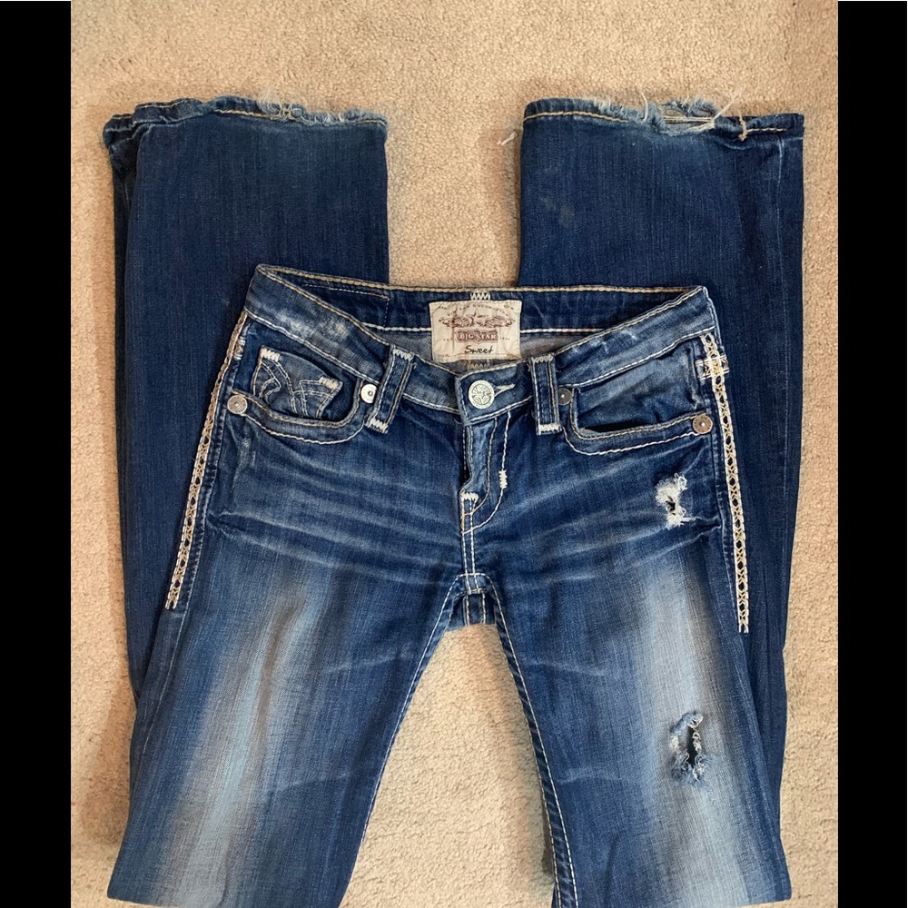 Big star jeans size 26 tall